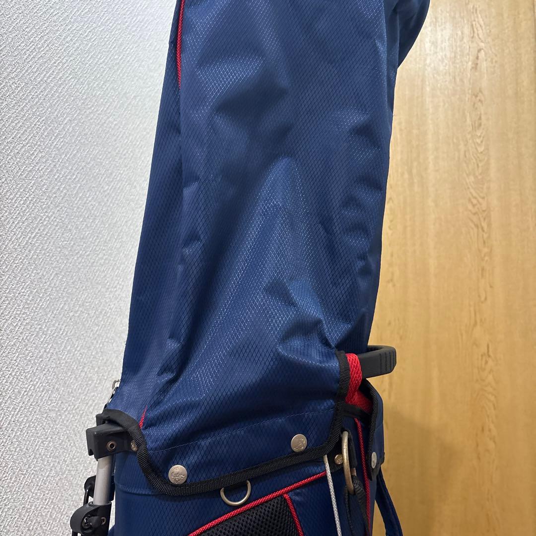 激レア：アロハ・スタンダード　スタンド付きキャディバッグ ネイビー