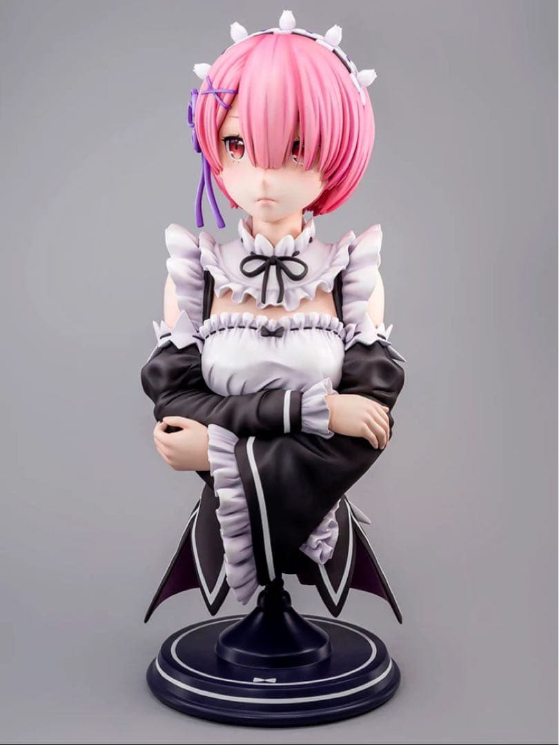 【新品】Re:ゼロから始める異世界生活 名称：ラム 1/1 胸像フィギュア