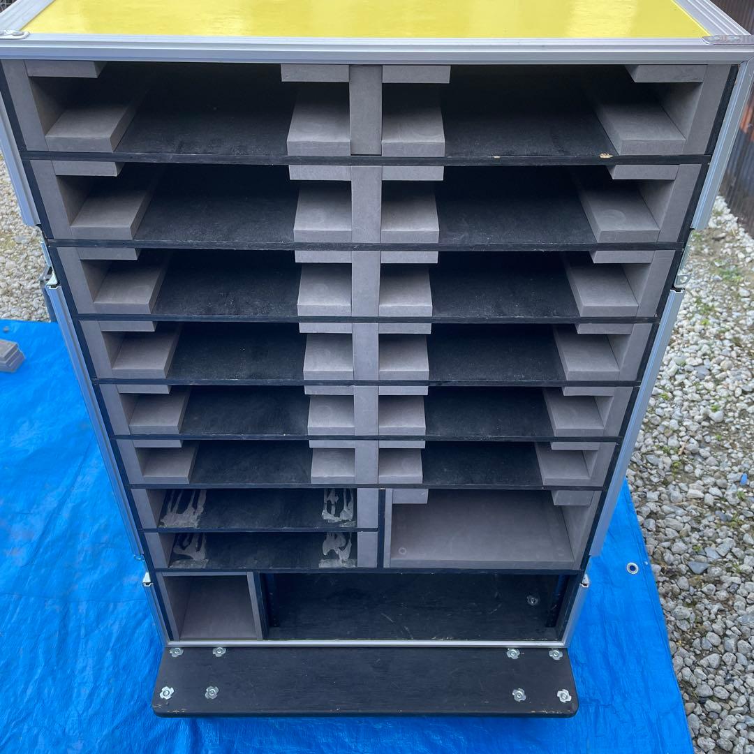 大阪引取限定　duplex ラックケース イエロー