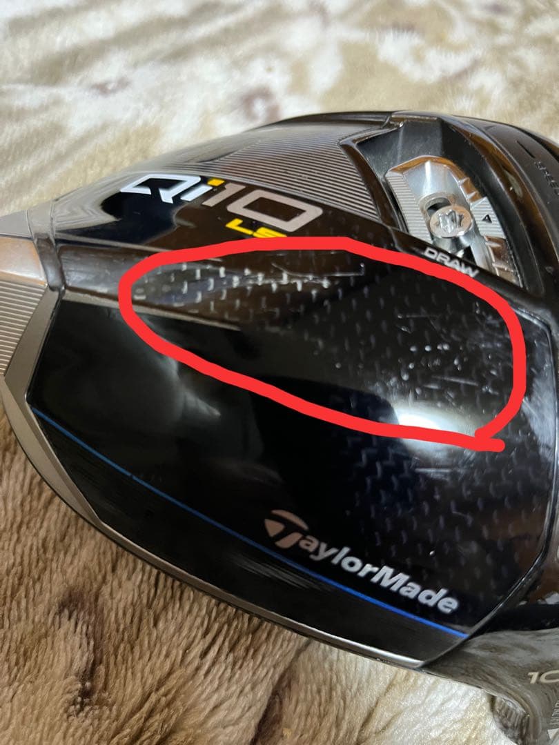 訳アリ TaylorMade Qi10 LS ドライバー 10.5° 単品