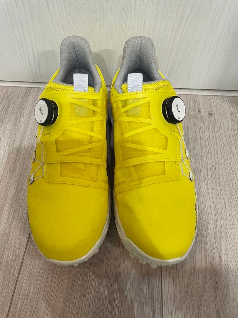 New Balanceゴルフシューズイエロー　1001v 黄色ユニセックス 女性