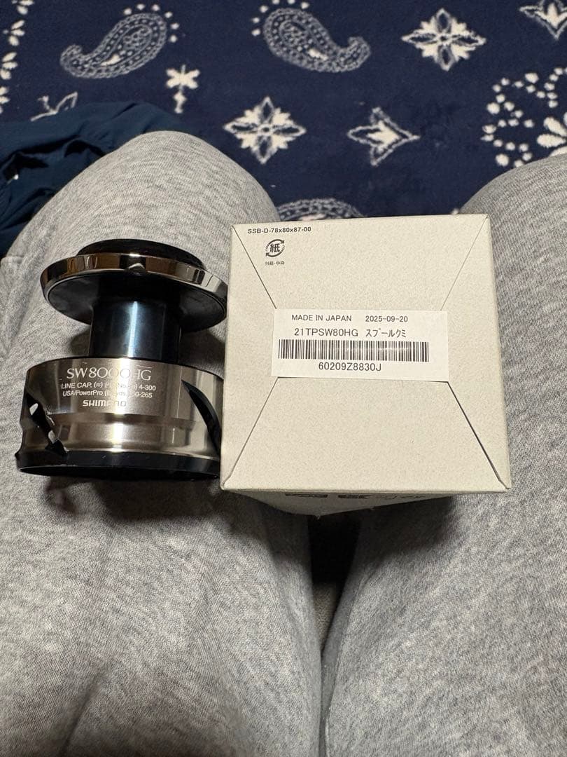 TWIN POWER sw8000hgスプール