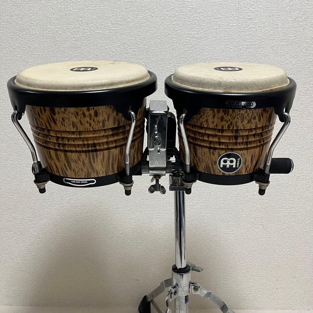 MEINL マイネル ボンゴ FREE RIDE スタンド セット 豹柄