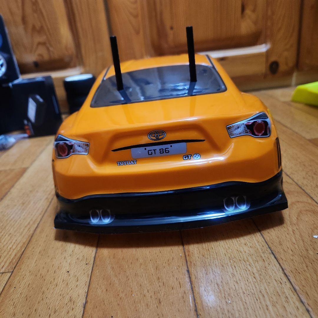 専用　　　　タミヤ ドリフト ラジコン フルセット　TT01　オレンジ　86