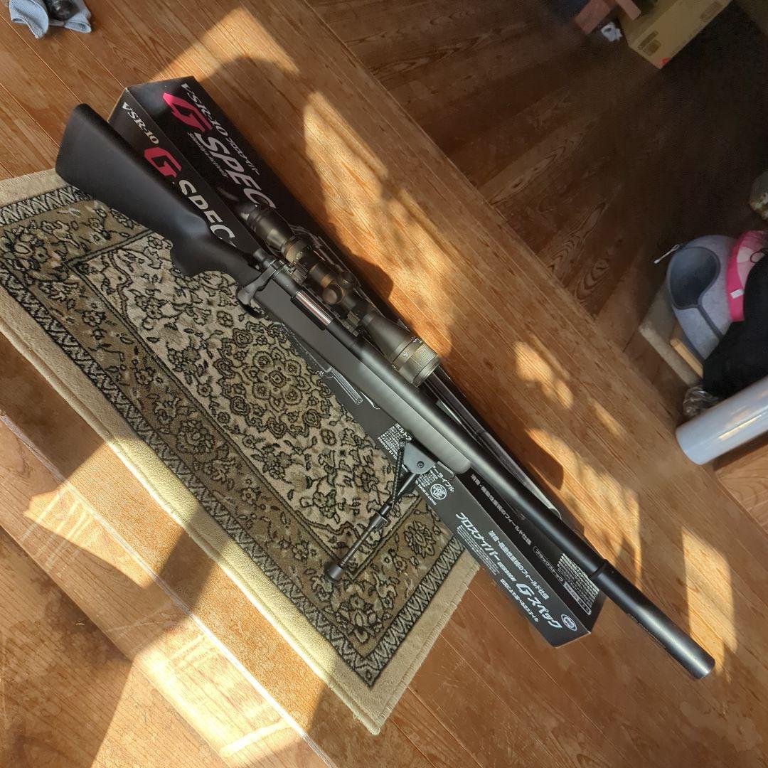 VSR-10　　G　SPEC　東京マルイ　スナイパーライフル　サイレンサー