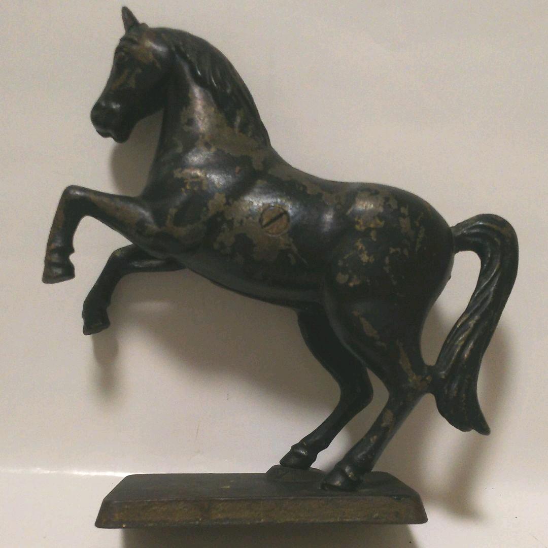 映画  シービスケット 実使用 馬の置物 プロップ