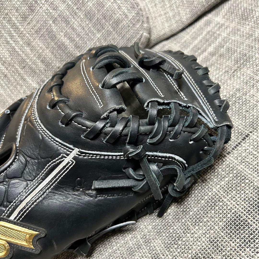 SSK キャッチャーミット 硬式グローブ 黒