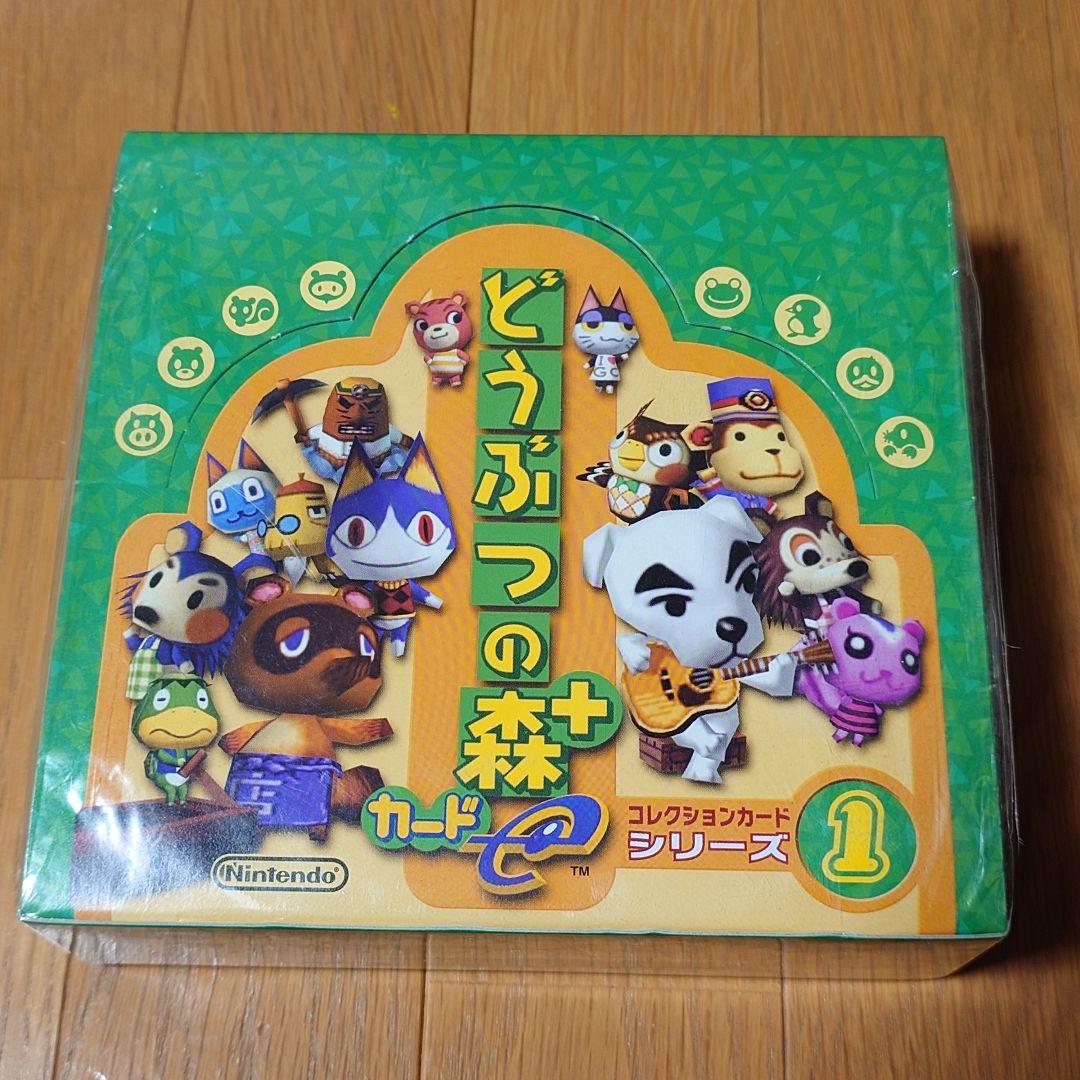 どうぶつの森+ カードe コレクションカード シリーズ1 30パック入BOX