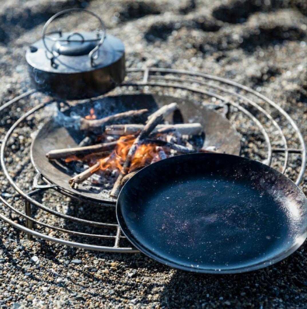 槙塚鉄工所 / タキビズム リアル ファイヤースタンド ジカビ Lサイズ