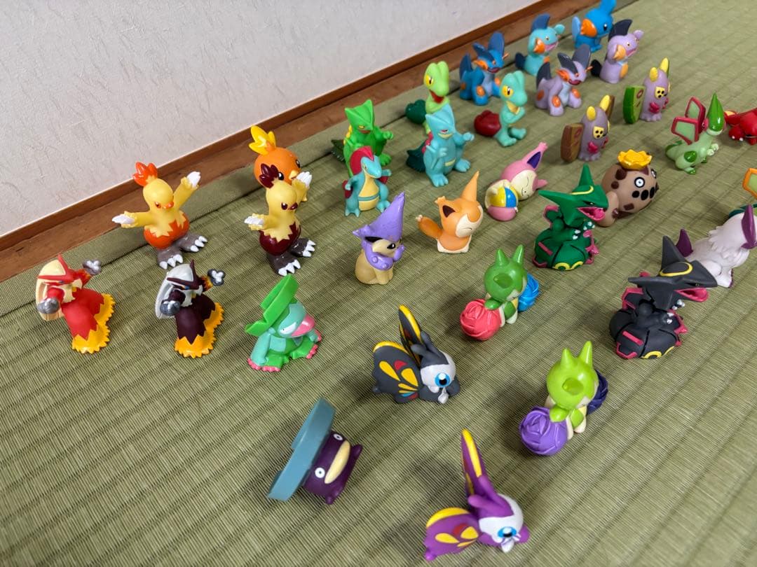 ポケモンキッズ 指人形 フィギュア 色違い レックウザ まとめ売り モンコレ