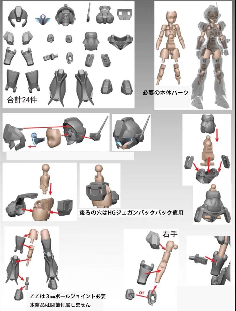 コトブキヤ 1/1 ガンナー BUSTER DOLL メガミデバイス　ジェガン娘