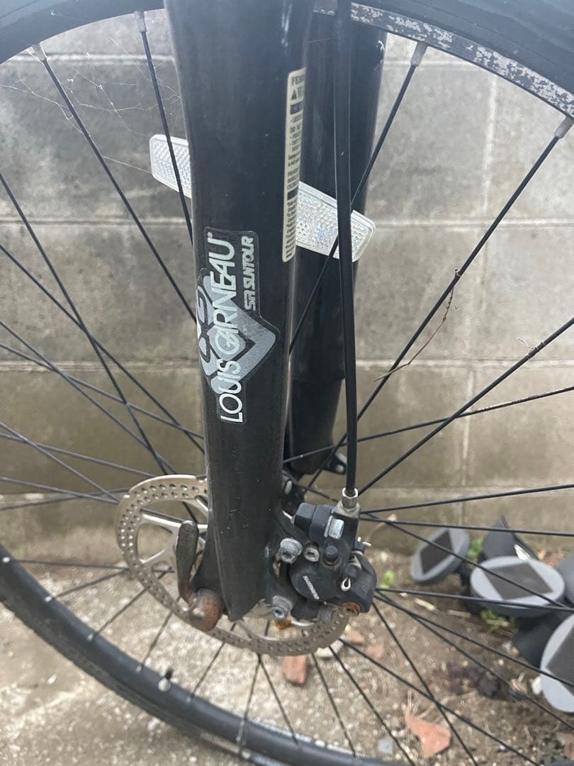 LOUIS GARNEAU クロスバイク ブラック