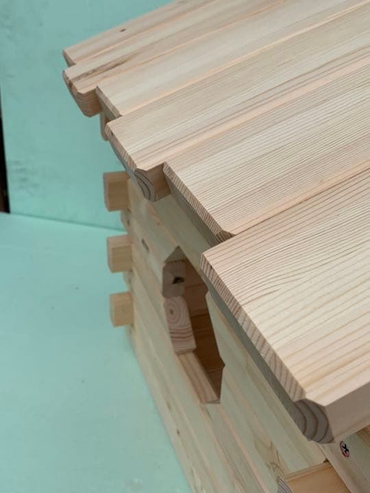 屋外対応 小型犬 中型犬 犬小屋 無塗装仕様