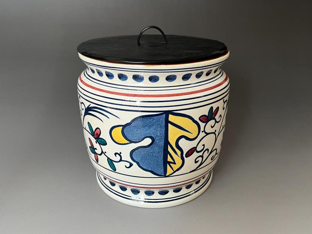 久田宗也　尋牛斎書付　陽炎園　膳所焼　オランダ写　水指　茶道具　表千家