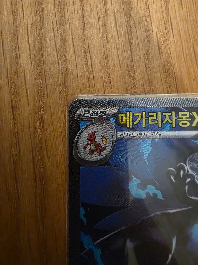 韓国版　ポケモンカード　メガリザードンX ex SAR