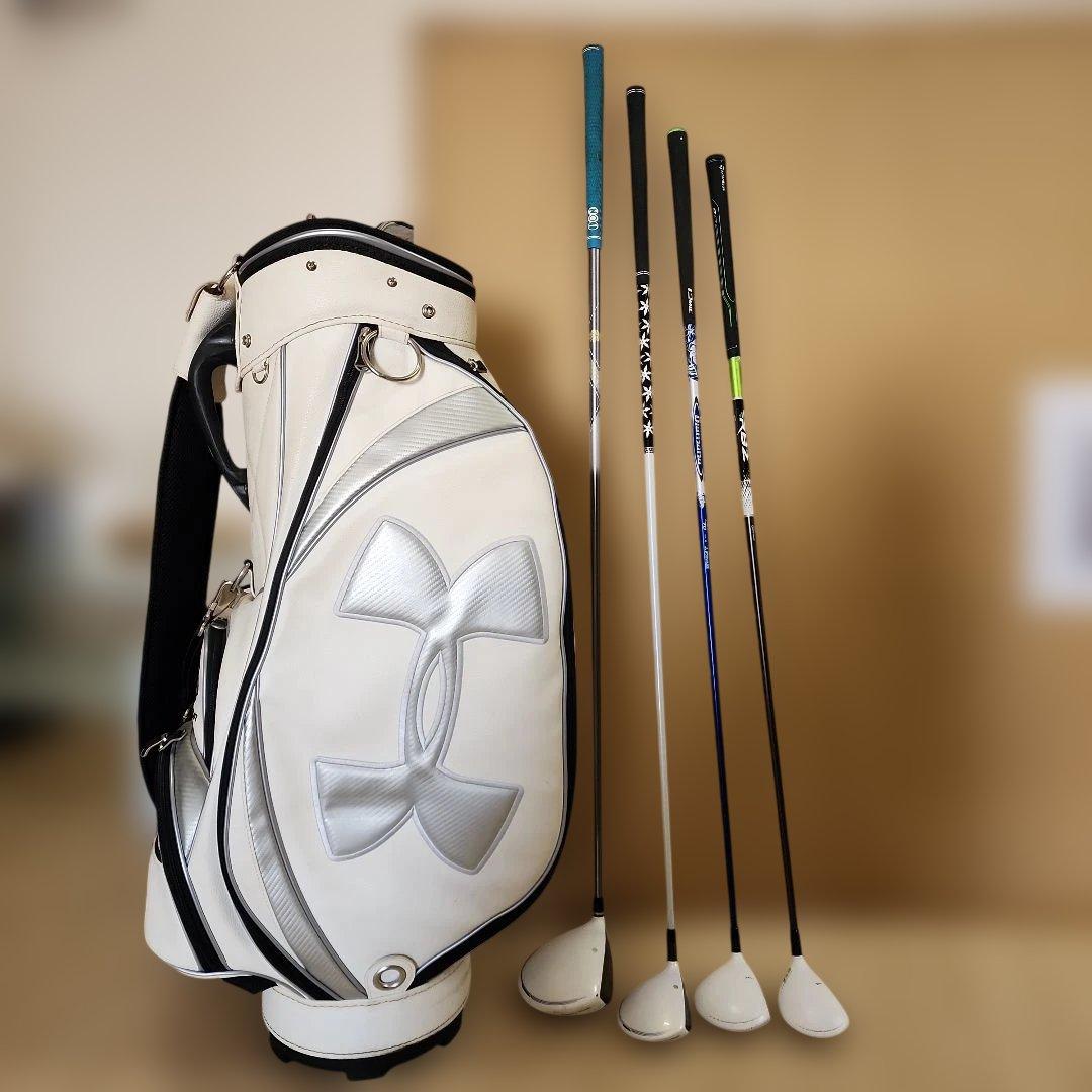 UNDER ARMOUR ゴルフクラブセット ホワイト