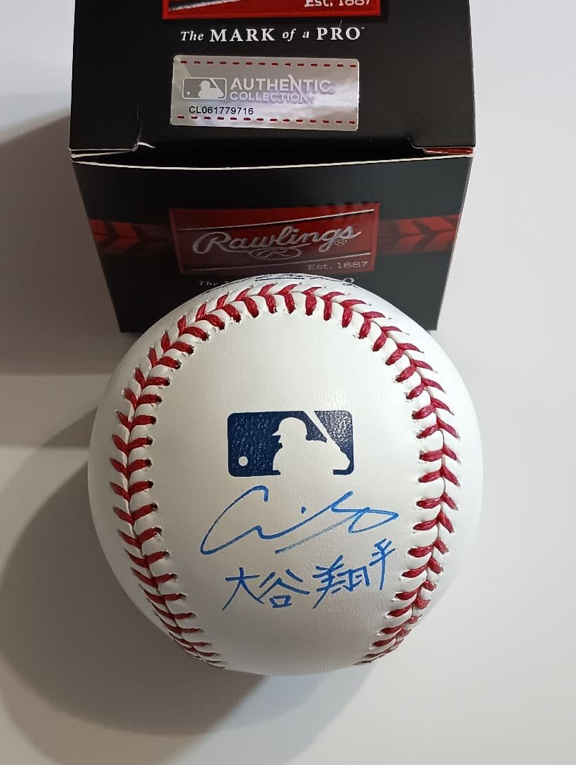 MLB公式球 大谷翔平 直筆サインボール