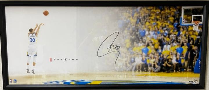 stephen curry UD 直筆サインポスター