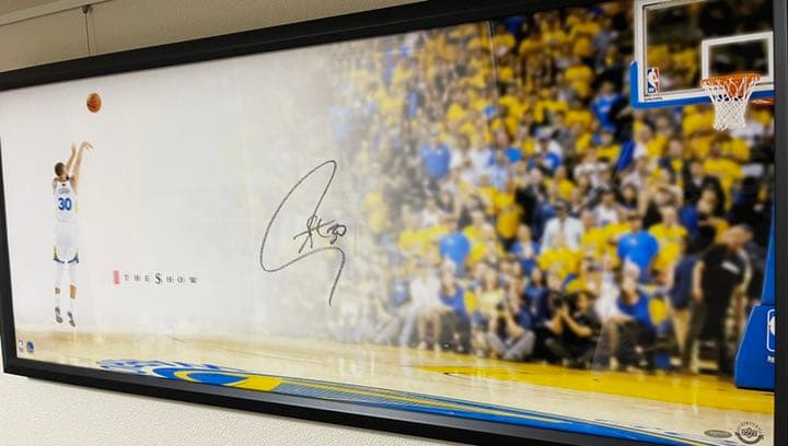 stephen curry UD 直筆サインポスター