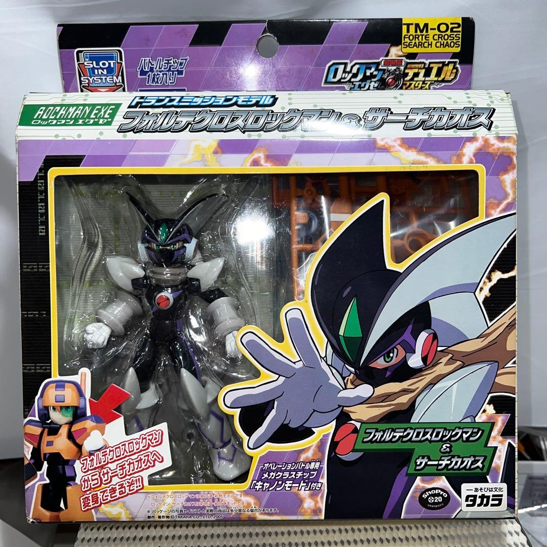 フォルテクロスロックマン＆サーチカオス 劇場版 ロックマンエグゼ 光と闇の遺産