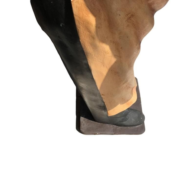 Y 長期保管 ウェイター ウェルカム ドール 人形 カフェ 入口 店舗 飲食店