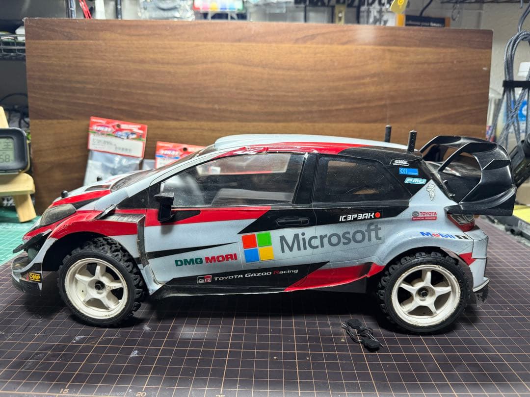 タミヤTT-02 GRヤリス　オリジナルラリー仕様