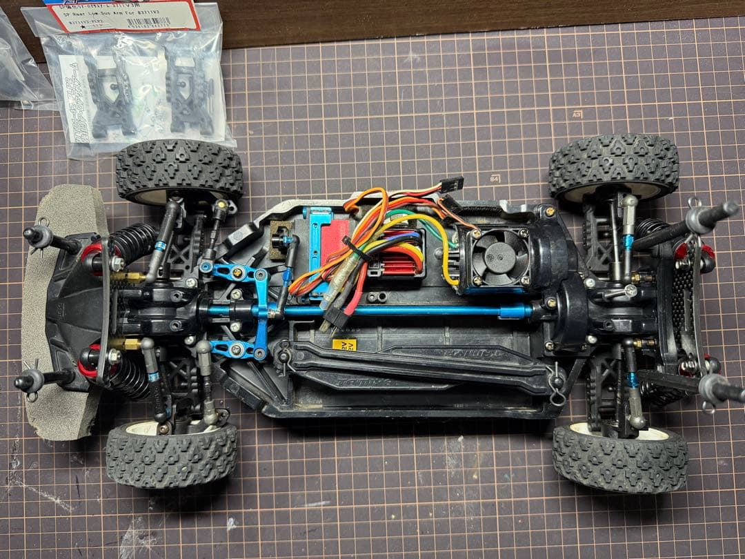 タミヤTT-02 GRヤリス　オリジナルラリー仕様