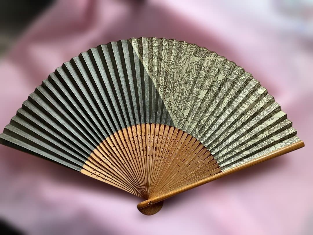 伝統的和風デザイン扇子 高知 得月楼本店(宮尾登美子さんの小説「陽暉楼」)作成品