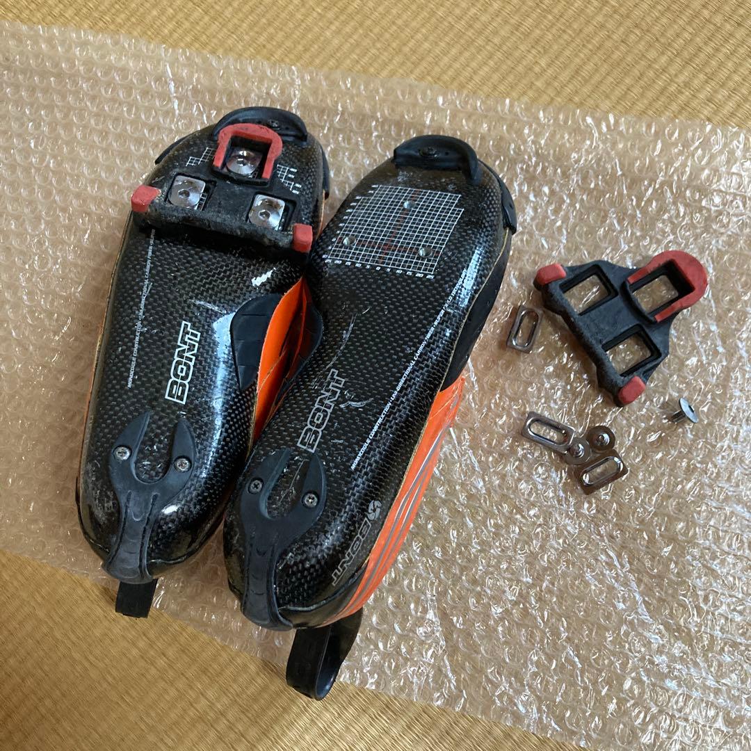 BONT 自転車用シューズ オレンジ