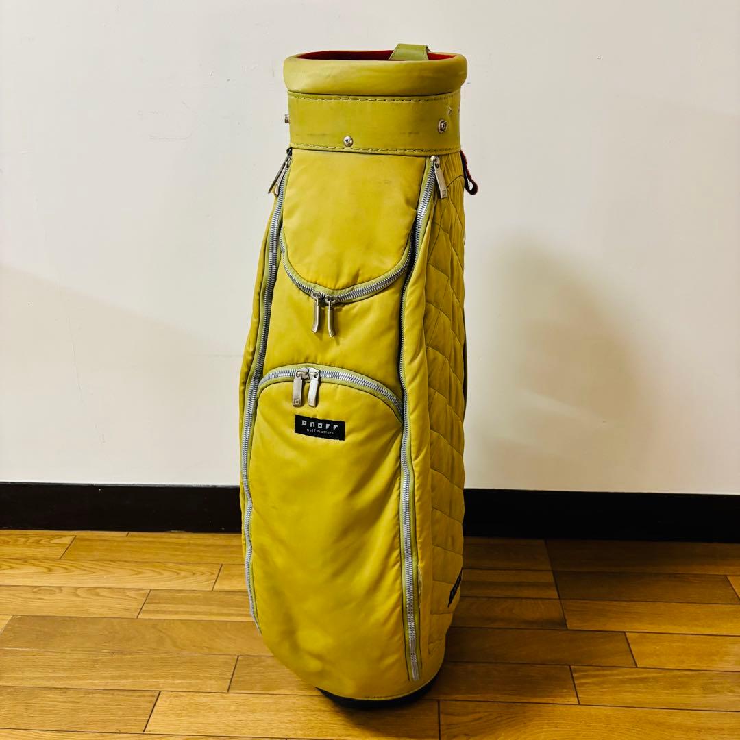 ONOFF キャディバッグ　ゴルフバッグ送料込み