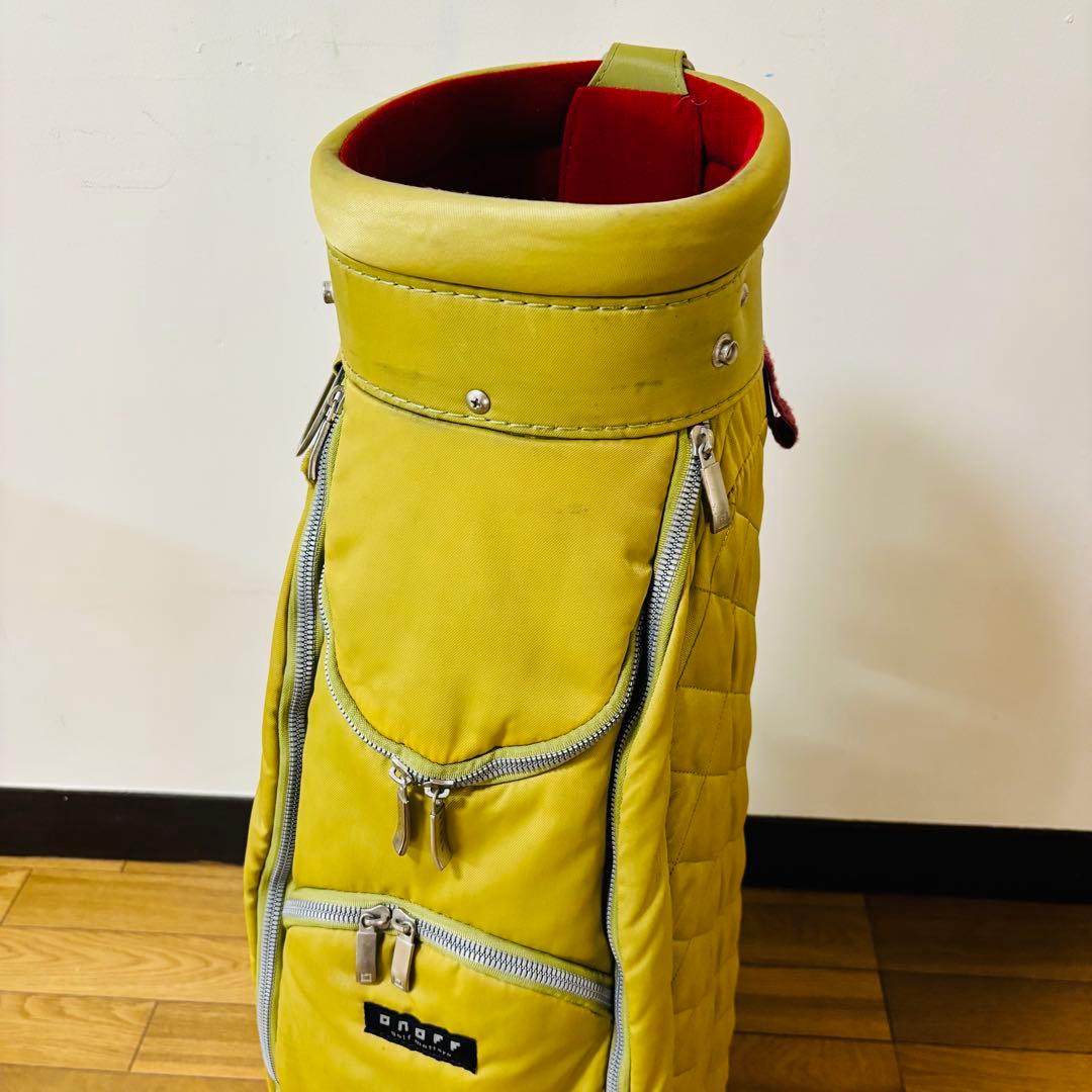 ONOFF キャディバッグ　ゴルフバッグ送料込み