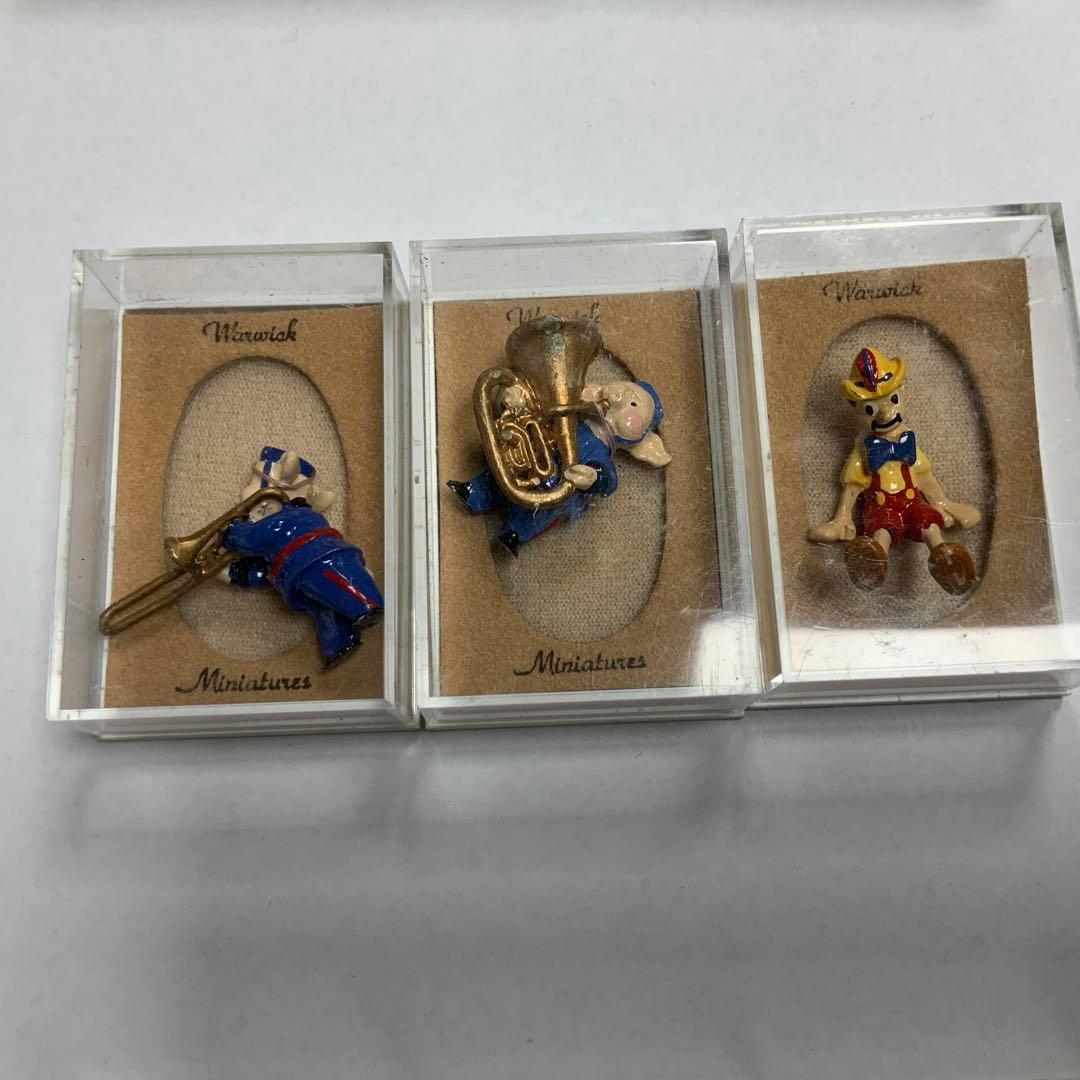 Warwick miniatures ミニチュア　動物　ピノキオ　アンティーク