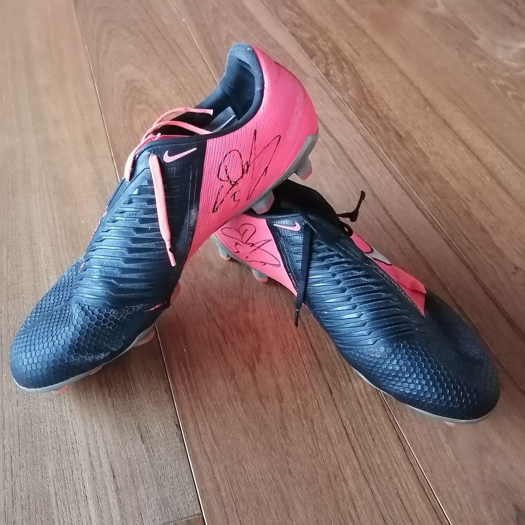 柏レイソル 杉岡大暉 実使用スパイク サイン入り ファントムVNM