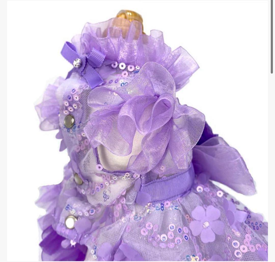 新品　luxebirdie フレリードレス　ラベンダー