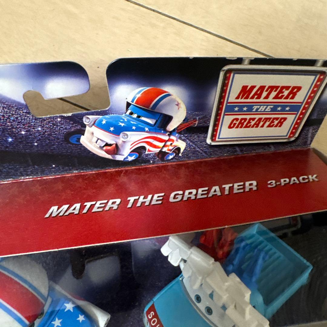 MATER THE GREATER 3pack カーズ ディズニーピクサー レア