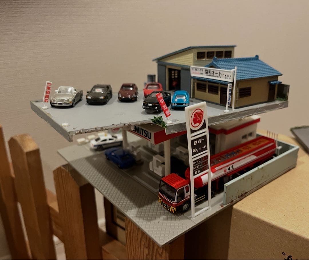 Nゲージ　ジオラマ　背景