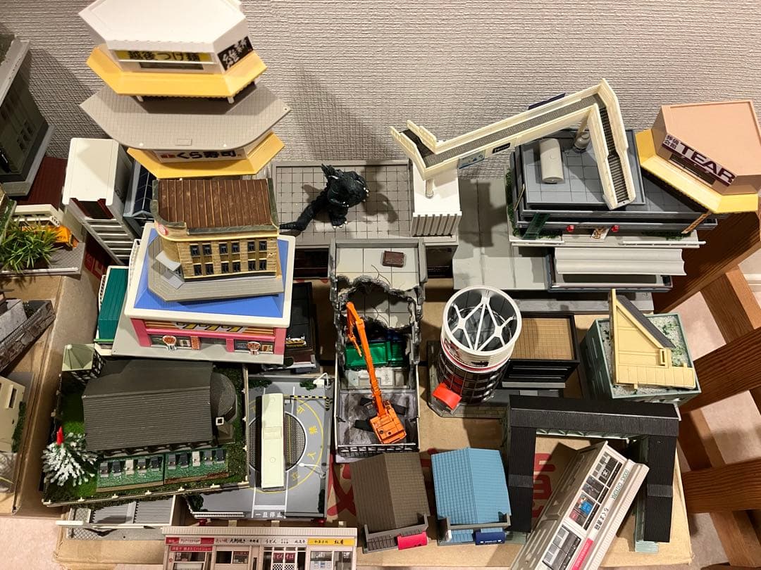 Nゲージ　ジオラマ　背景