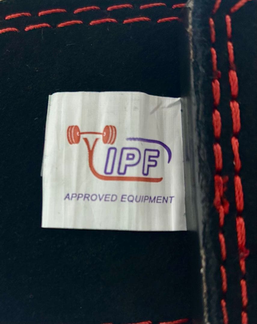 ONI トレーニング・パワーベルト 黒/赤