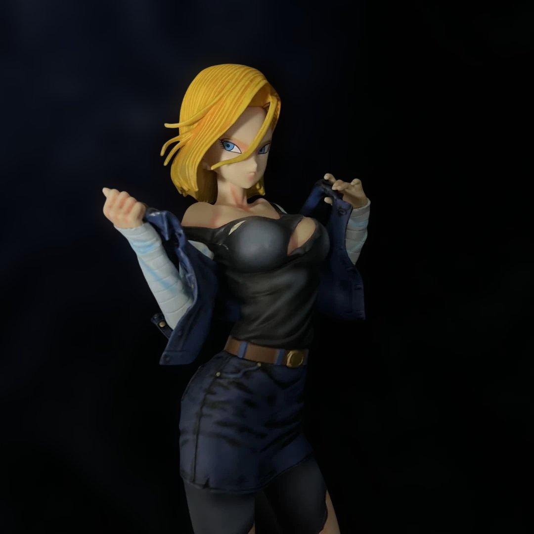 ドラゴンボール　リペイント　18号　鳥山明