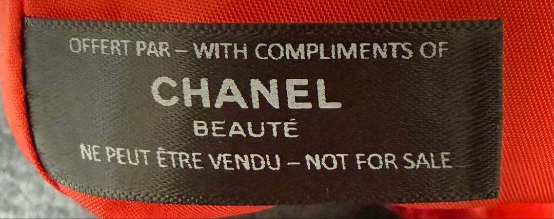 即日発送 CHANEL ノベルティトートバッグ ビッグココマーク レッド