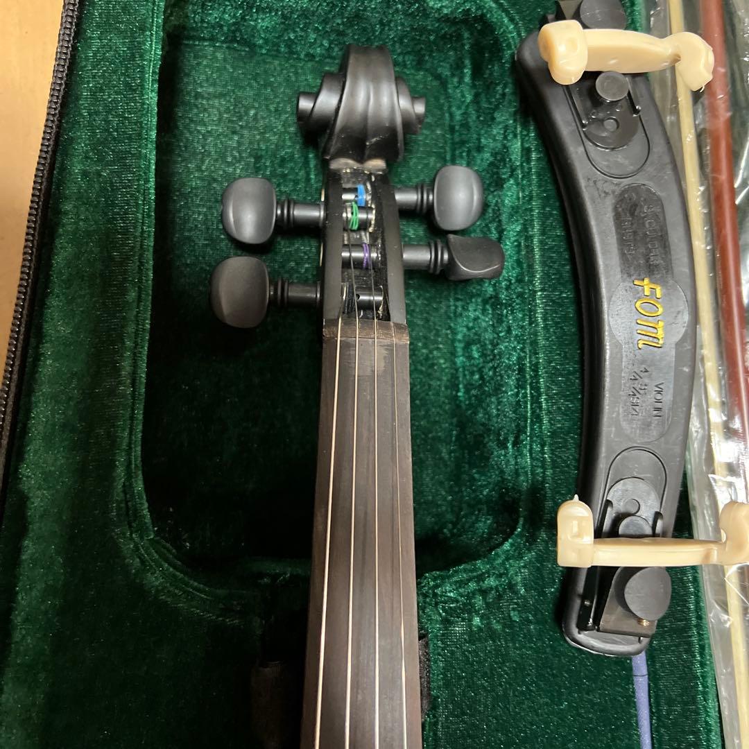 Hallstatt エレクトリックバイオリン ケース付き　CV-210E