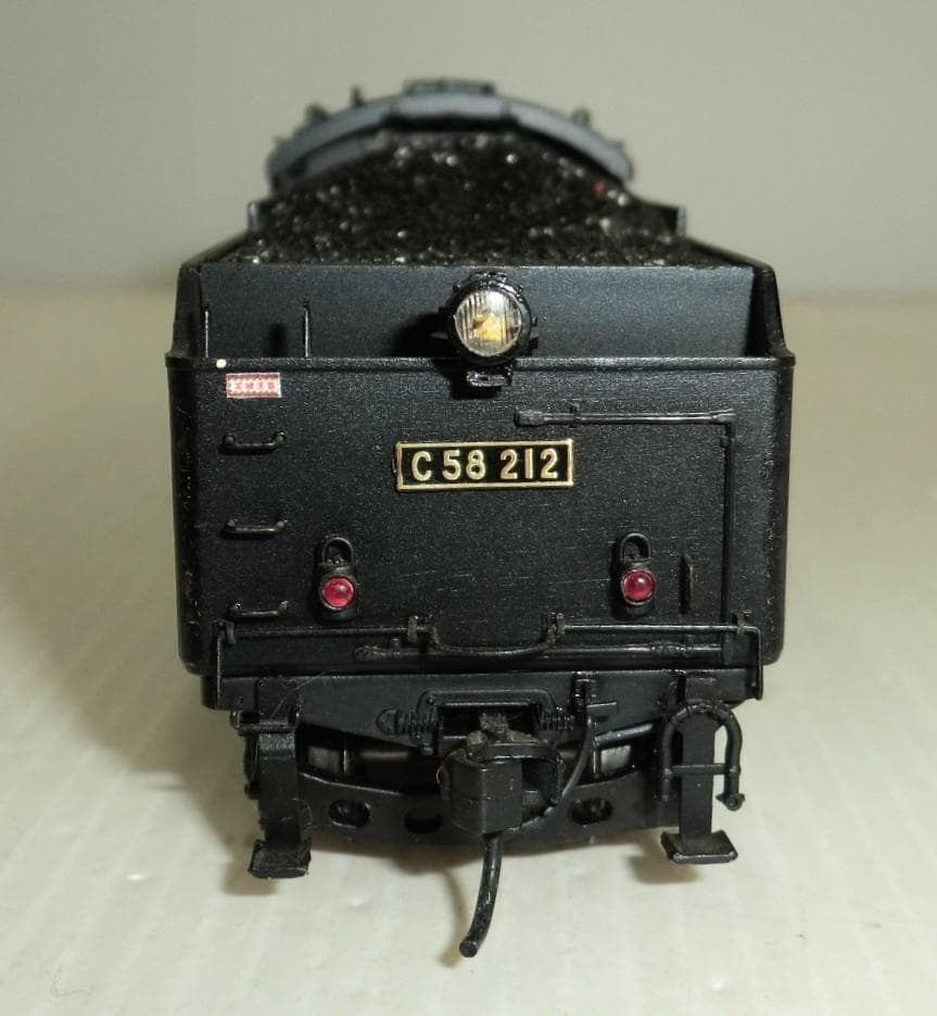 HOゲージ 天賞堂 C58形 標準型 切妻デフ 密閉キャブ 外観ジャンク