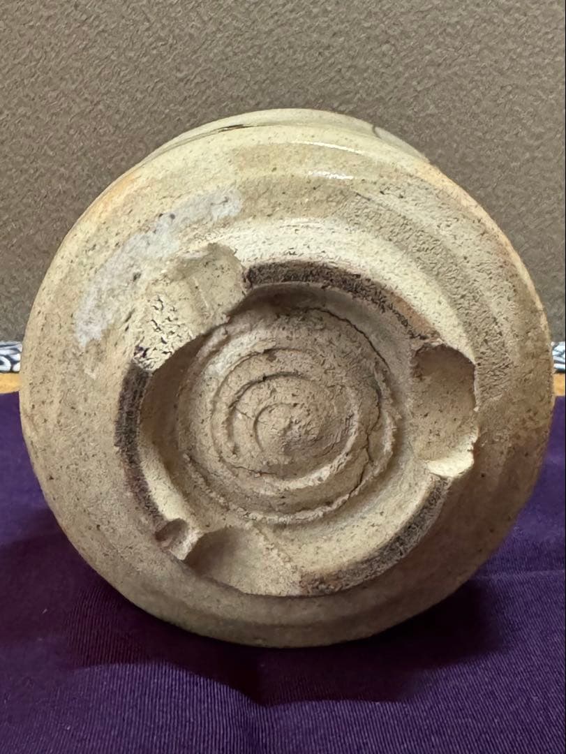 御本立鶴茶碗　銘千歳　裏千家大宗匠花押　本物保証