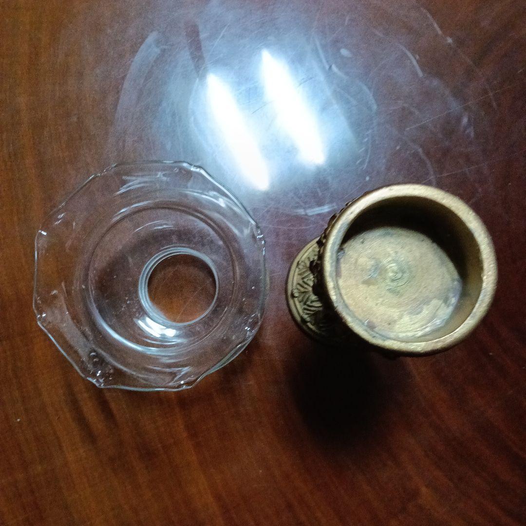 昔のキャンドルスタンド　テーブルランプ　キャンドルホルダー２個セット　ヨーロッパ