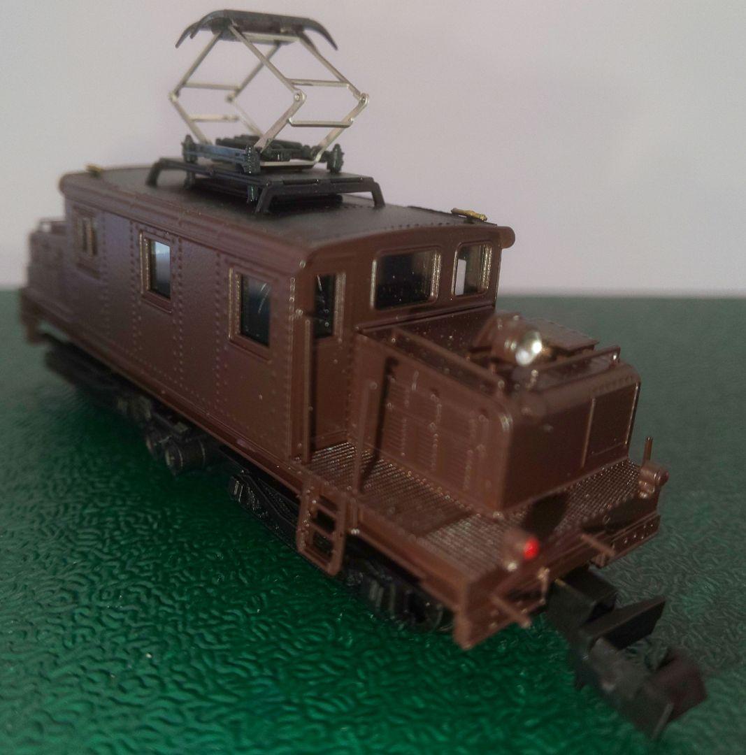 鉄道模型 秩父鉄道 デキ1 電気機関車 茶色仕様
