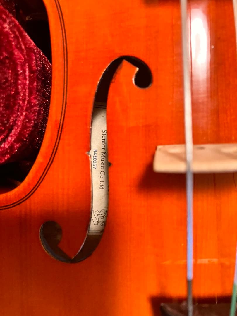 バイオリン　1/2サイズ　ステンター　スチューデント2