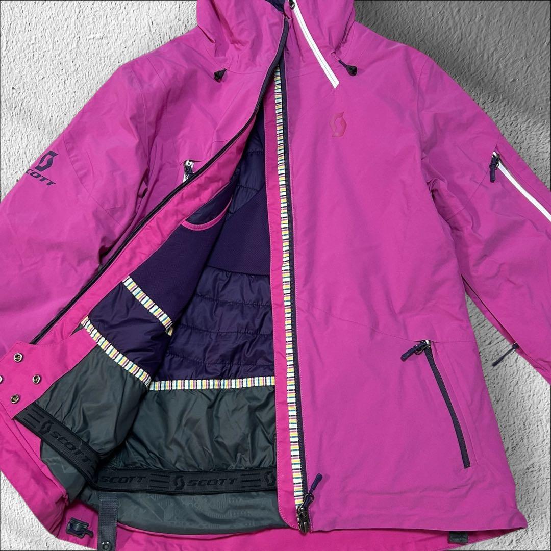 【美品】SCOTT スコット スキー スノーボードウェア セットアップ XS