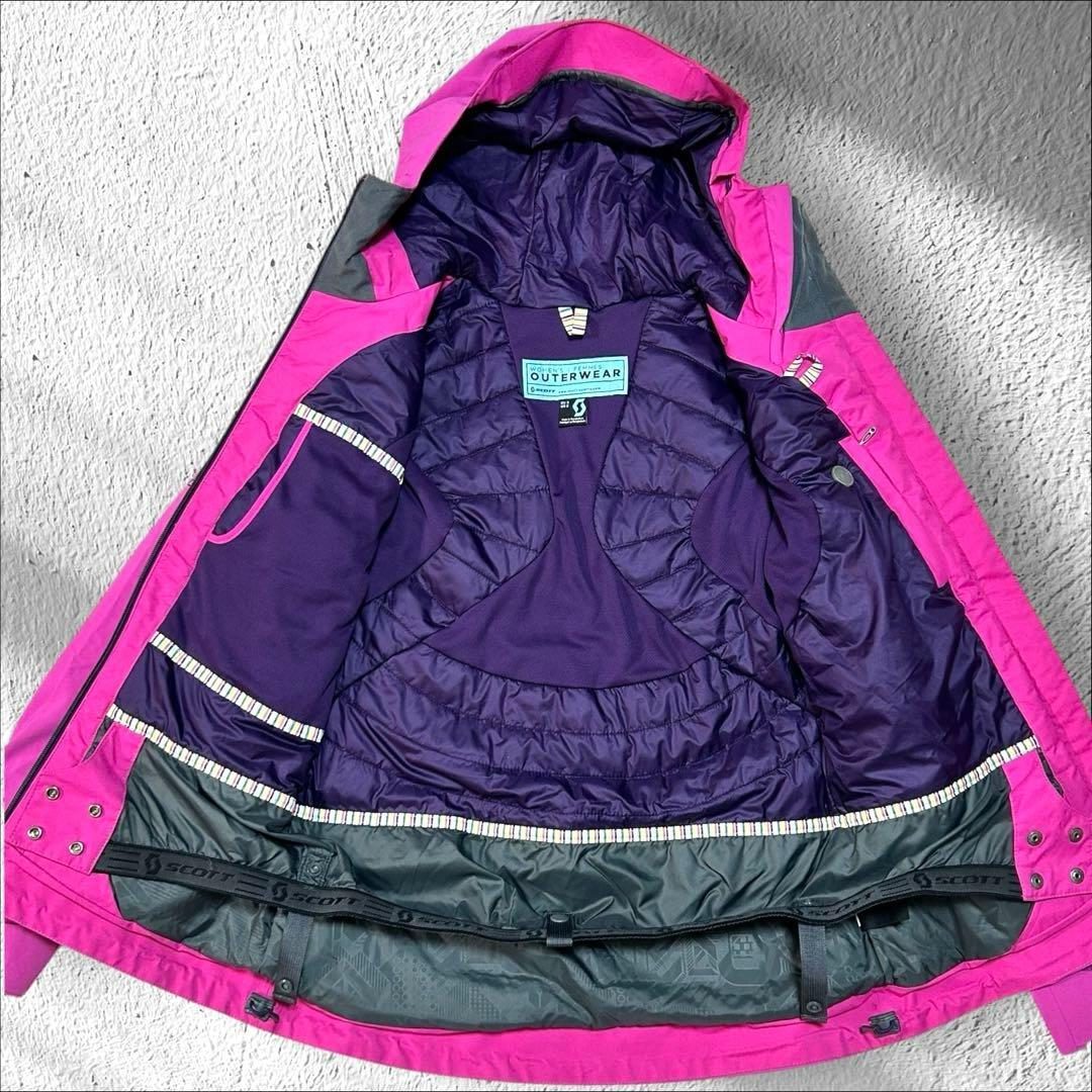 【美品】SCOTT スコット スキー スノーボードウェア セットアップ XS