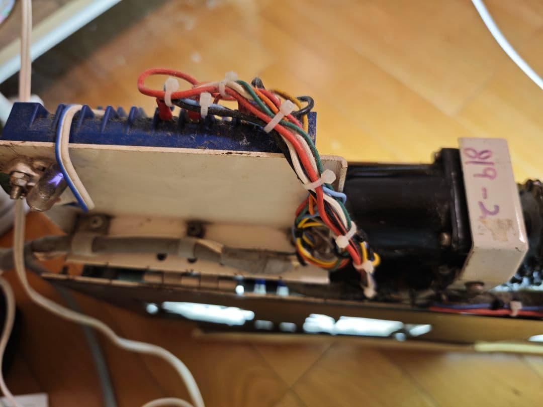 京浜急行 側面方向幕付き行先表示機　鉄道　幕　部品