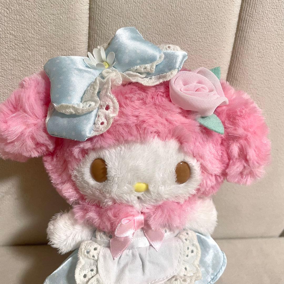 マイメロディ　ローズラビリンス マスコット40周年　マイメロぬいぐるみ